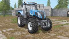 New Holland T8.435 with power options for Farming Simulator 2017