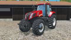 New Holland T8.435 in red for Farming Simulator 2015