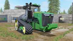 John Deere 9RT shamrock green for Farming Simulator 2017