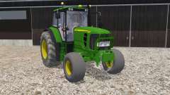 John Deere 6130 frontloader console for Farming Simulator 2015