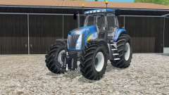 New Holland T8020 tire marks for Farming Simulator 2015