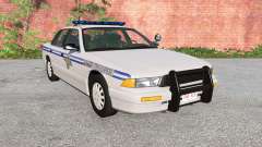 Gavril Grand Marshall US 50 States Police for BeamNG Drive