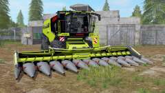 Claas Lexion 795 with headers for Farming Simulator 2017