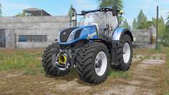 New Holland T7-series interactive control for Farming Simulator 2017