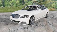 Mercedes-Benz S 600 (W221) 2010 for BeamNG Drive