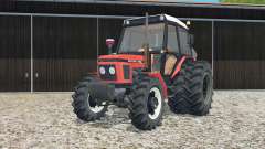 Zetor 7745 rear twin wheels for Farming Simulator 2015
