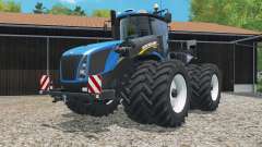 New Holland T9.565 with dual float wheels for Farming Simulator 2015