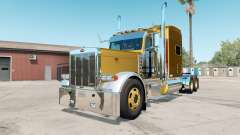 Peterbilt 379X satin sheen gold for American Truck Simulator