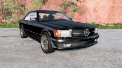 Mercedes-Benz 560 SEC AMG (C126) 1989 for BeamNG Drive
