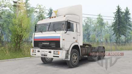 KamAZ-54115 Truck Drivers for Spin Tires