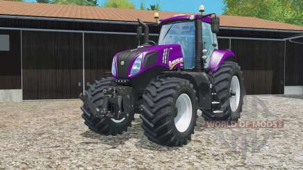 New Holland T8.435 color configurations for Farming Simulator 2015