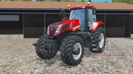 New Holland T8.435 in red for Farming Simulator 2015