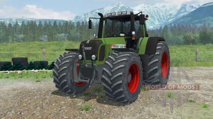 Fendt 820 Vario TMS zwillingsreifen for Farming Simulator 2013