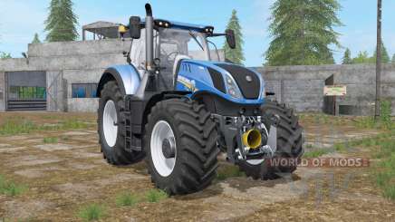 New Holland T7-series french blue for Farming Simulator 2017