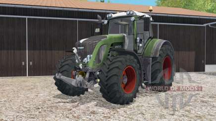 Fendt 933 Vario chalet green for Farming Simulator 2015