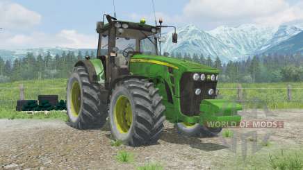 John Deere 8430 plug-in all-wheel drive for Farming Simulator 2013