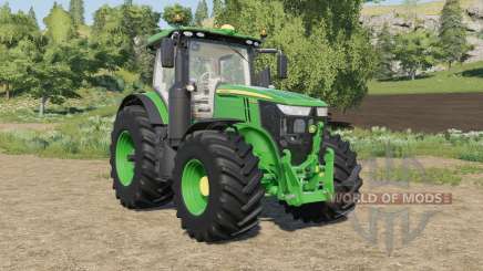 John Deere 7R-series tires little bigger for Farming Simulator 2017