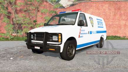 Gavril H-Series NYPD skin v1.1 for BeamNG Drive
