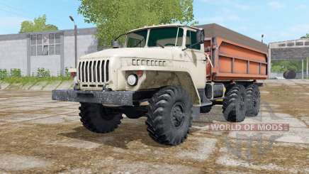 Ural-5557 with three variants of the body for Farming Simulator 2017