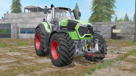 Deutz-Fahr 9-series TTV Agrotron engine upgrade for Farming Simulator 2017