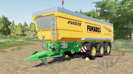 Joskin Trans-Space 8000-27 TRC150 Fumades for Farming Simulator 2017