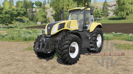 New Holland T8-series adjusted transmission for Farming Simulator 2017