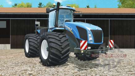 New Holland T9.565 with change tires for Farming Simulator 2015