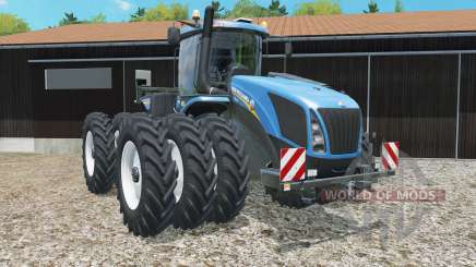 New Holland T9.565 triple roⱳ for Farming Simulator 2015