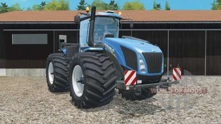 New Holland T9.565 wider tires for Farming Simulator 2015