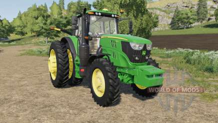 John Deere 6M-series four engines for Farming Simulator 2017