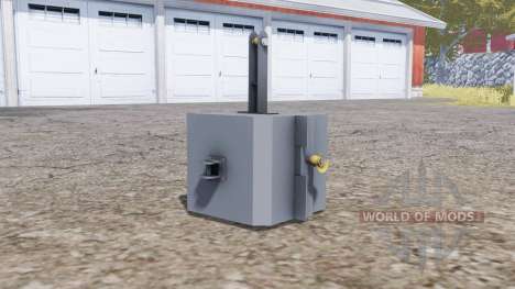 Front weight 1500 kg. for Farming Simulator 2013