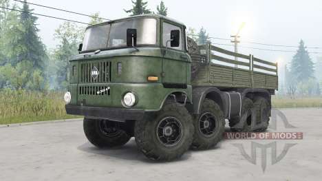 IFA W50 LA 8x8 for Spin Tires