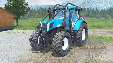New Holland T7050 Foreꜱt for Farming Simulator 2013