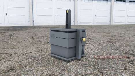 Front weight 900 kg. for Farming Simulator 2013