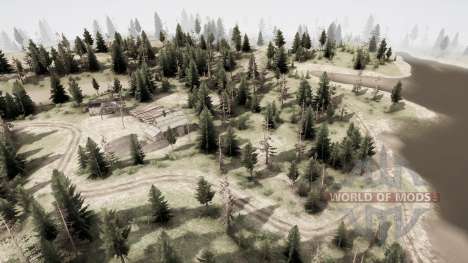 The land of a thousand lakes: Ivankol for Spintires MudRunner