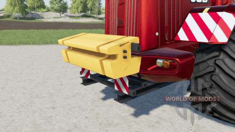 Rear Ballast Set from 1 to 5 tons for Farming Simulator 2017