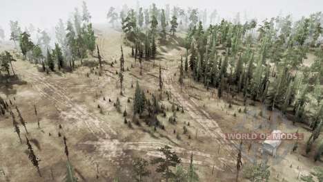 Water barrier for Spintires MudRunner