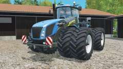 New Holland T9.565 with dynamic twin wheels for Farming Simulator 2015