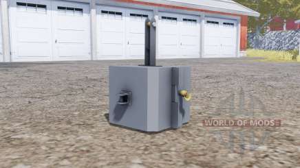 Front weight 1500 kg. for Farming Simulator 2013