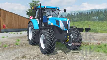 New Holland T7040 front loader for Farming Simulator 2013