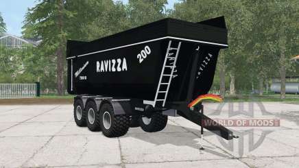 Ravizza Millenium 7200 SI black for Farming Simulator 2015