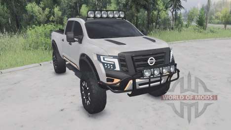 Nissan Titan Warrior concept 2016 for Spin Tires