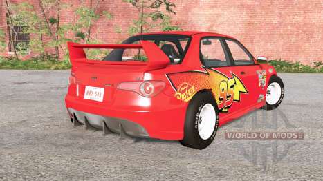 Hirochi Sunburst Lightning McQueen for BeamNG Drive