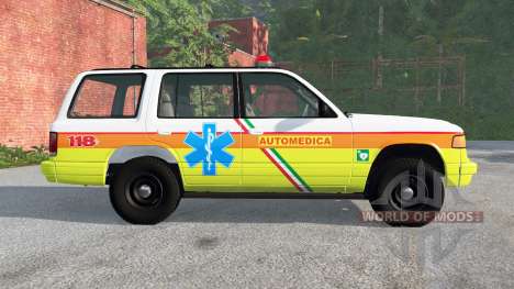 Gavril Roamer Automedica for BeamNG Drive