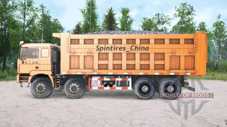 Shacman F3000 four-axle for Spintires MudRunner
