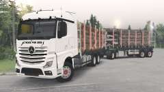 Mercedes-Benz Actros (MP4) for Spin Tires