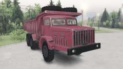 MAZ-530 red color for Spin Tires