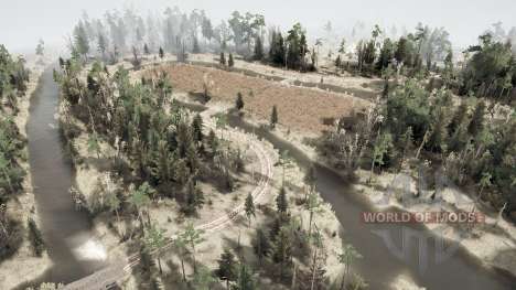 Three lakes for Spintires MudRunner