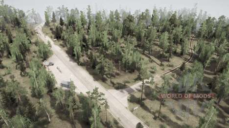 Early in the morning for Spintires MudRunner
