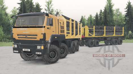 KamAZ-65228 for Spin Tires